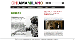 Desktop Screenshot of chiamamilano.it